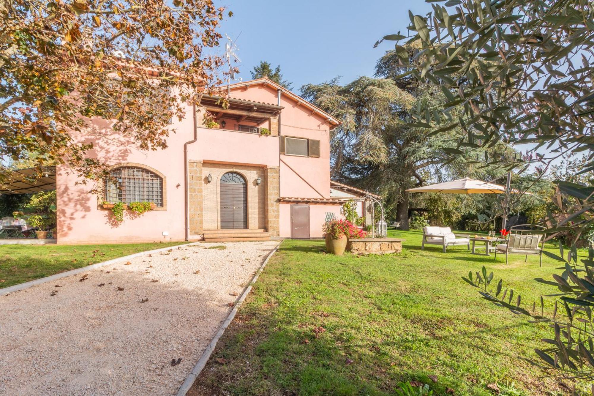 Ai Due Cedri Casa de hóspedes Capranica Exterior foto